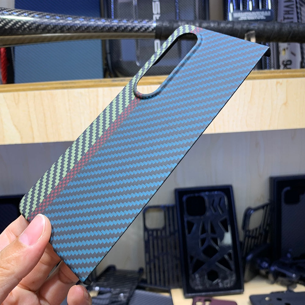 Real Carbon Fiber Case For Samsung Galaxy Z Fold - Premium Mobile Phone Cases from Dressmycell.com - Just $52.00! Shop now at Dressmycell.com Real Carbon Fiber Case For Samsung Galaxy Z Fold - Premium Mobile Phone Cases from Dressmycell.com - Just $52.00! Shop now at Dressmycell.com